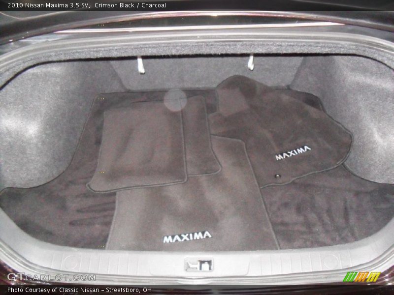 Crimson Black / Charcoal 2010 Nissan Maxima 3.5 SV