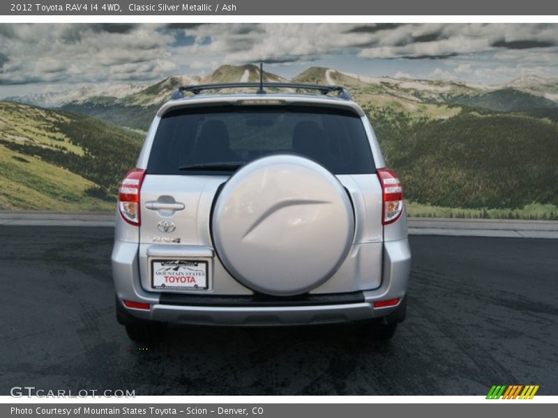 Classic Silver Metallic / Ash 2012 Toyota RAV4 I4 4WD