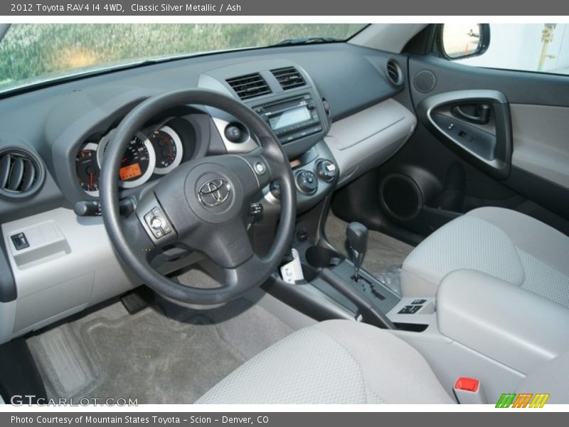 Classic Silver Metallic / Ash 2012 Toyota RAV4 I4 4WD
