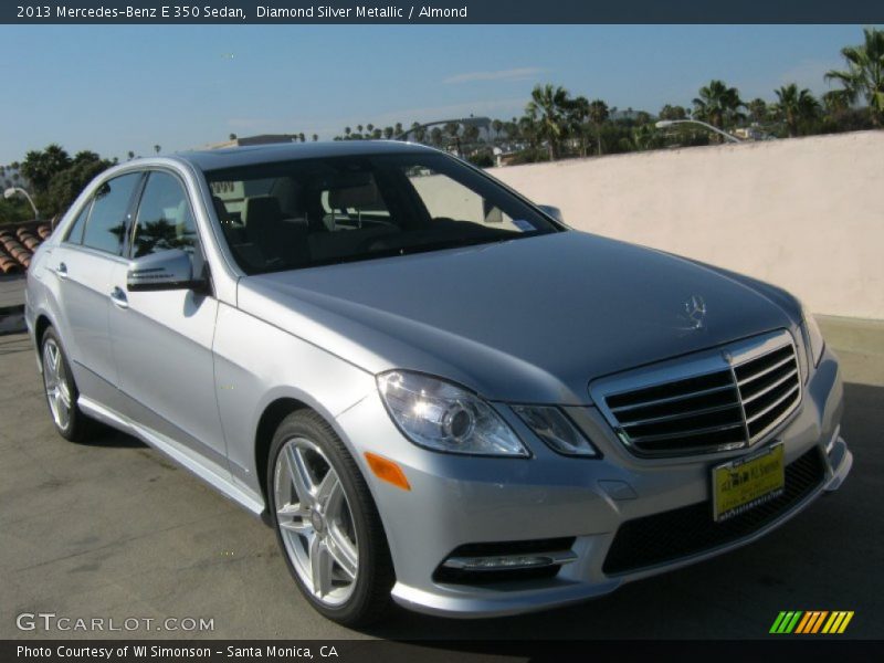 Diamond Silver Metallic / Almond 2013 Mercedes-Benz E 350 Sedan