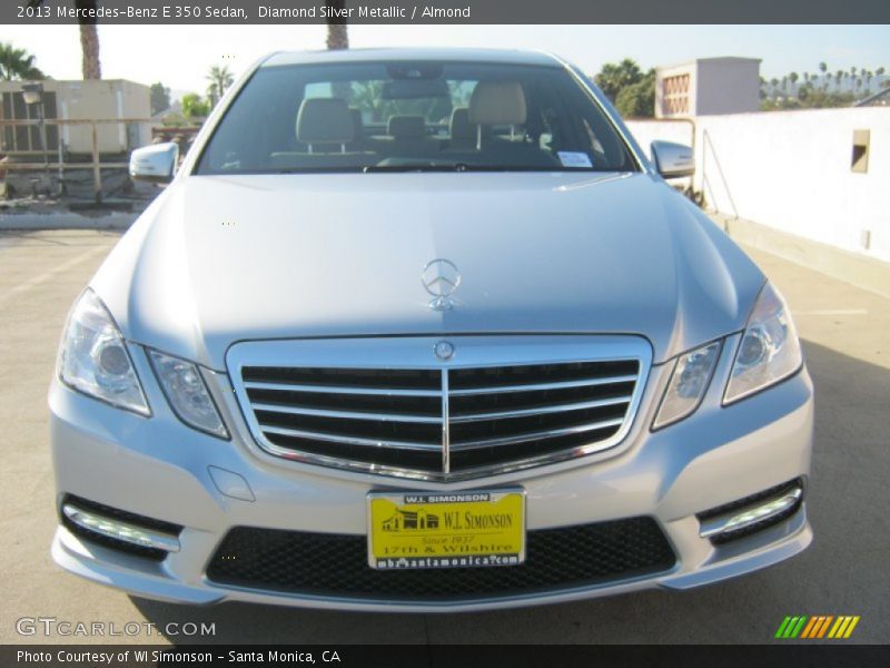 Diamond Silver Metallic / Almond 2013 Mercedes-Benz E 350 Sedan