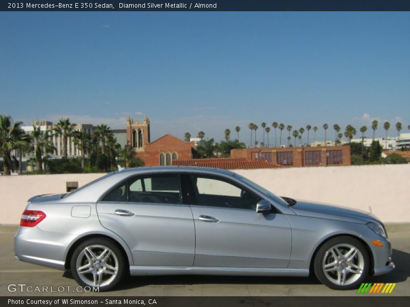 Diamond Silver Metallic / Almond 2013 Mercedes-Benz E 350 Sedan