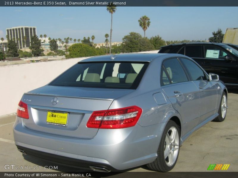 Diamond Silver Metallic / Almond 2013 Mercedes-Benz E 350 Sedan