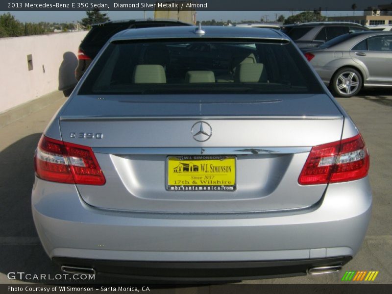 Diamond Silver Metallic / Almond 2013 Mercedes-Benz E 350 Sedan