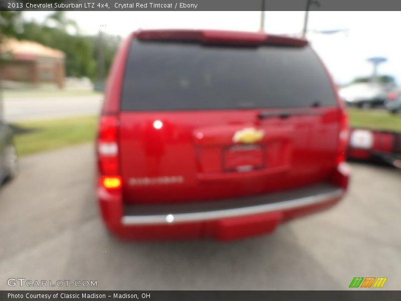 Crystal Red Tintcoat / Ebony 2013 Chevrolet Suburban LTZ 4x4