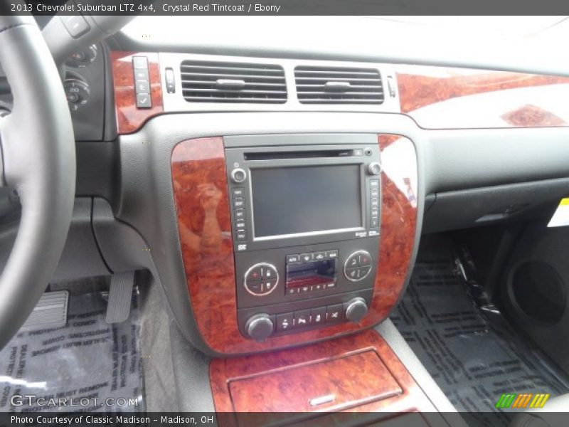 Controls of 2013 Suburban LTZ 4x4