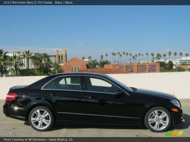 Black / Black 2013 Mercedes-Benz E 350 Sedan