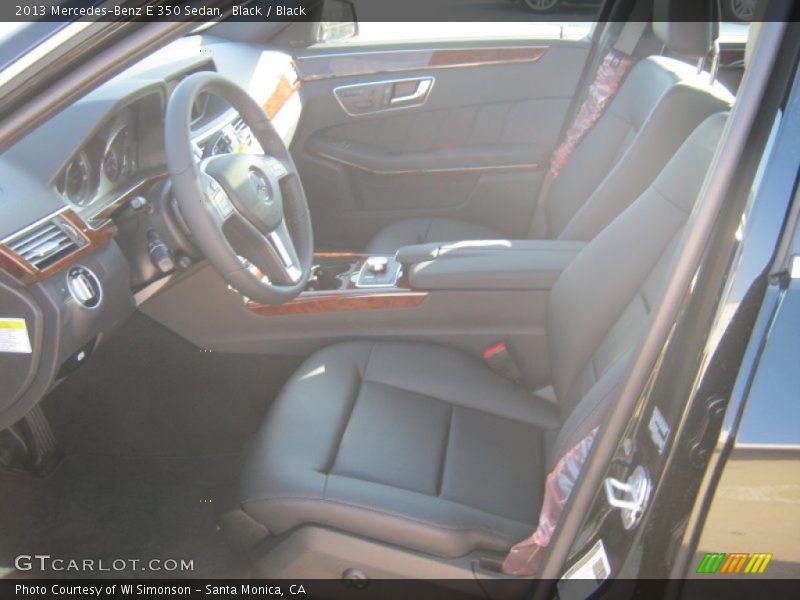 Black / Black 2013 Mercedes-Benz E 350 Sedan