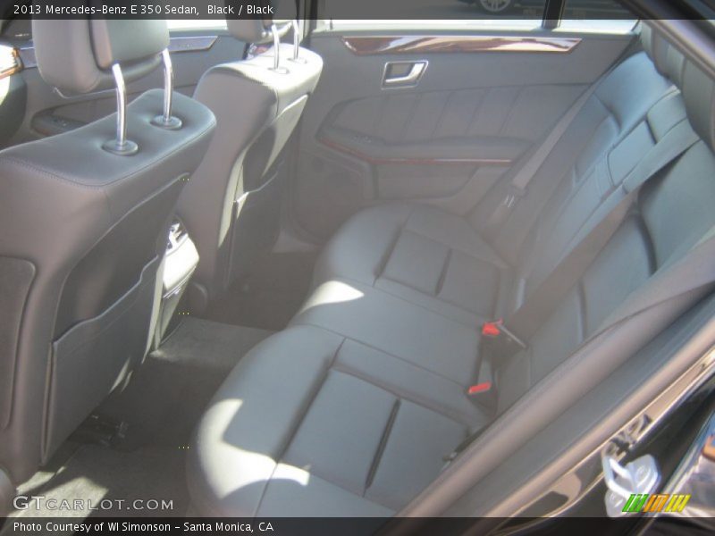 Black / Black 2013 Mercedes-Benz E 350 Sedan