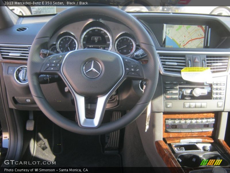 Black / Black 2013 Mercedes-Benz E 350 Sedan