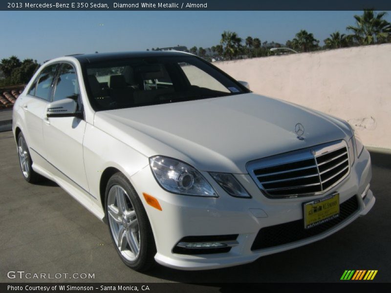 Diamond White Metallic / Almond 2013 Mercedes-Benz E 350 Sedan