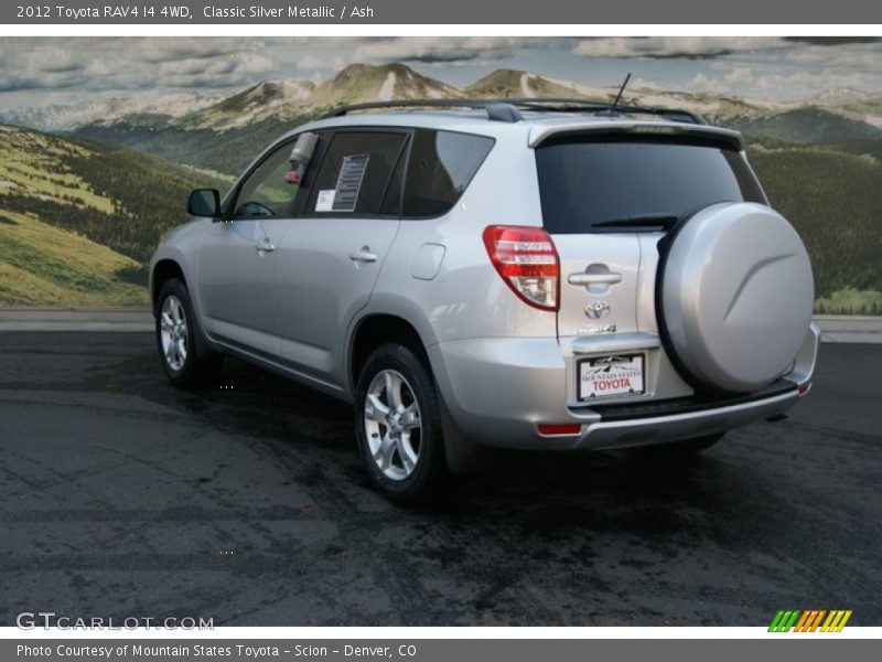Classic Silver Metallic / Ash 2012 Toyota RAV4 I4 4WD