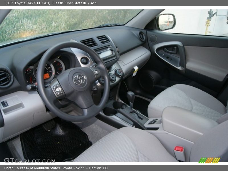 Classic Silver Metallic / Ash 2012 Toyota RAV4 I4 4WD
