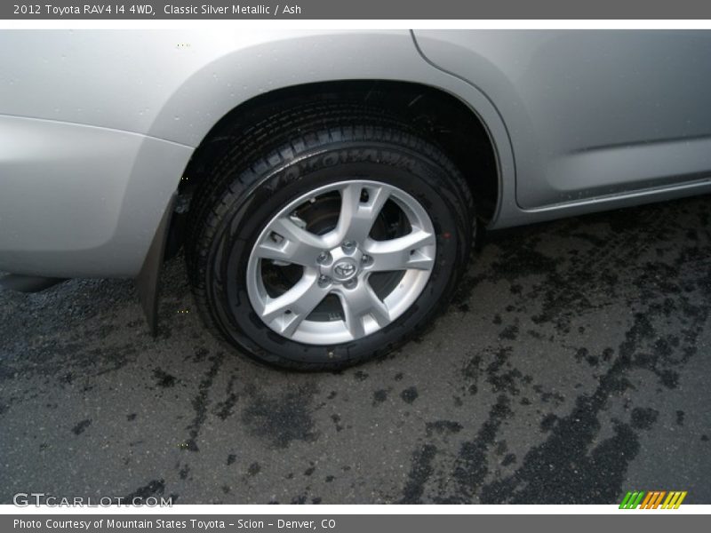 Classic Silver Metallic / Ash 2012 Toyota RAV4 I4 4WD