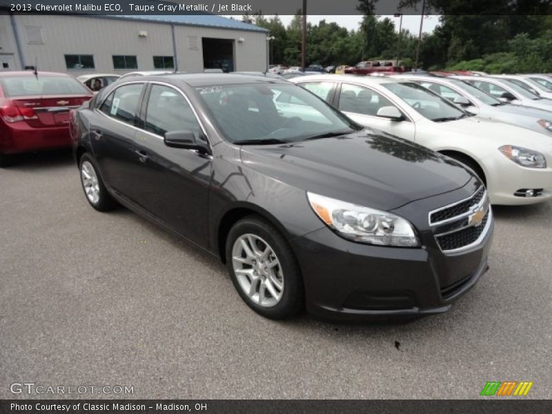 Taupe Gray Metallic / Jet Black 2013 Chevrolet Malibu ECO