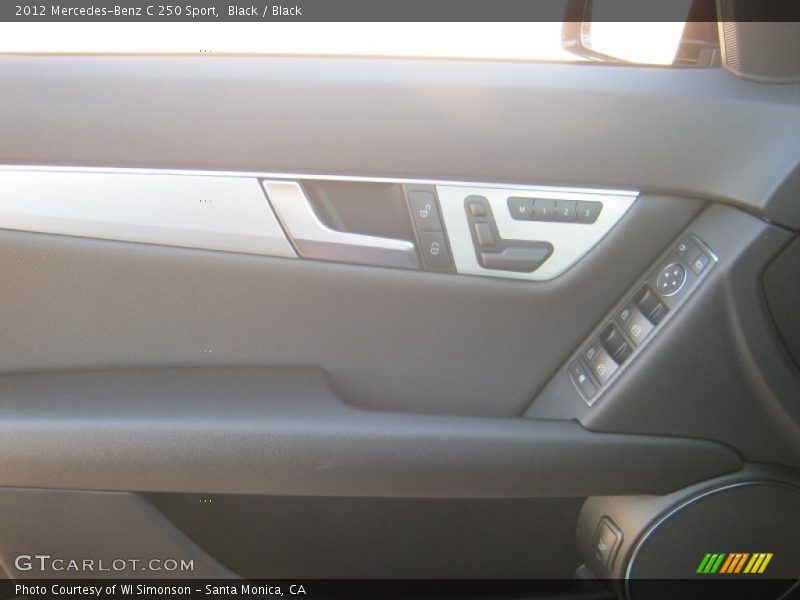 Black / Black 2012 Mercedes-Benz C 250 Sport