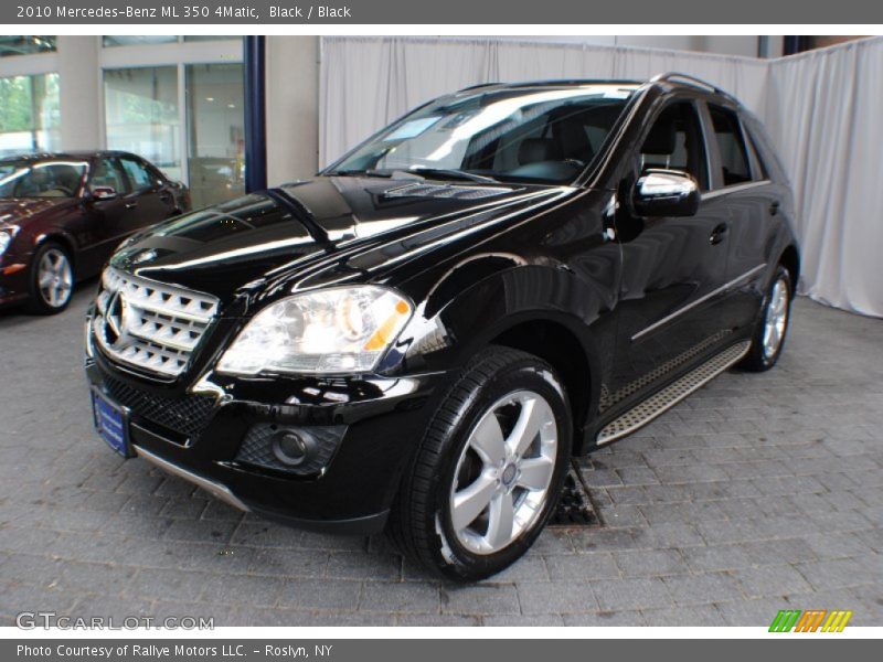 Black / Black 2010 Mercedes-Benz ML 350 4Matic
