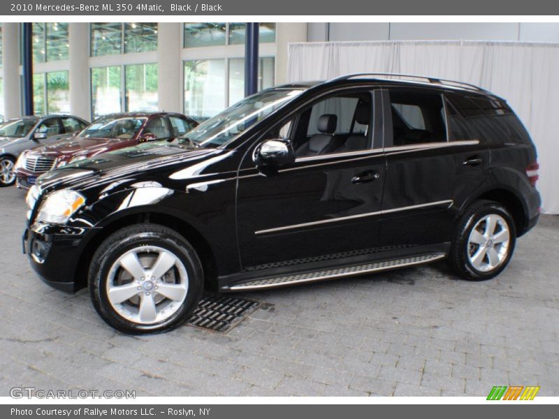 Black / Black 2010 Mercedes-Benz ML 350 4Matic
