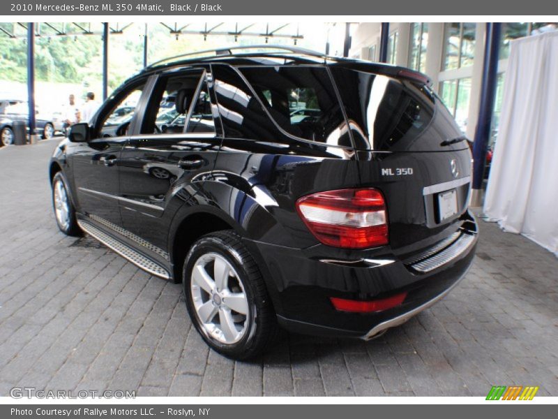 Black / Black 2010 Mercedes-Benz ML 350 4Matic