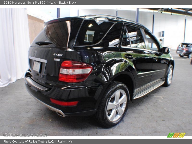 Black / Black 2010 Mercedes-Benz ML 350 4Matic