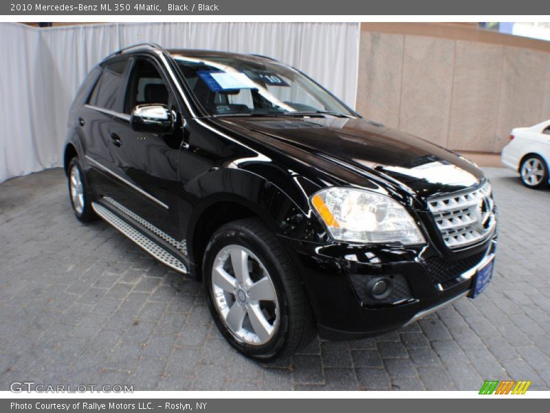 Black / Black 2010 Mercedes-Benz ML 350 4Matic