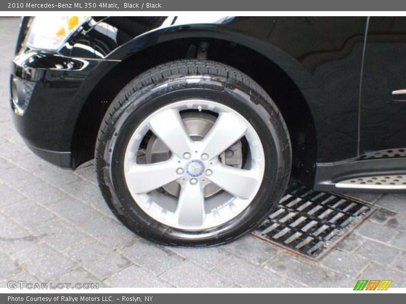 Black / Black 2010 Mercedes-Benz ML 350 4Matic