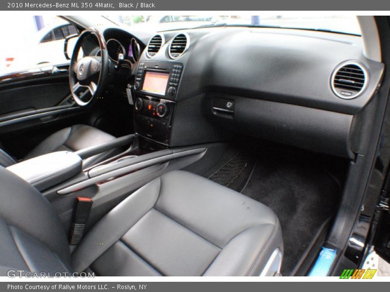 Black / Black 2010 Mercedes-Benz ML 350 4Matic