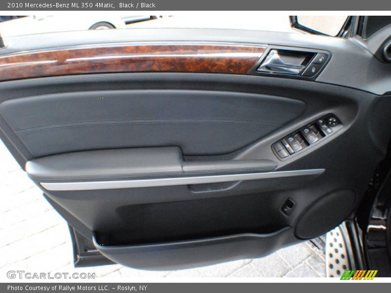 Black / Black 2010 Mercedes-Benz ML 350 4Matic