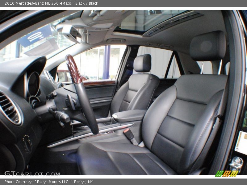 Black / Black 2010 Mercedes-Benz ML 350 4Matic