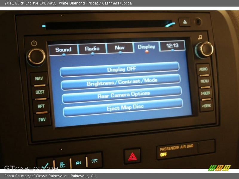 White Diamond Tricoat / Cashmere/Cocoa 2011 Buick Enclave CXL AWD