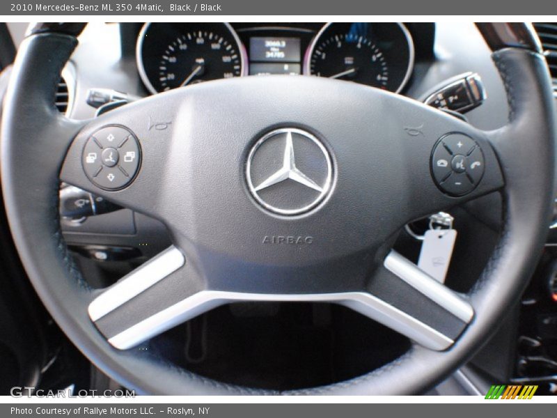 Black / Black 2010 Mercedes-Benz ML 350 4Matic