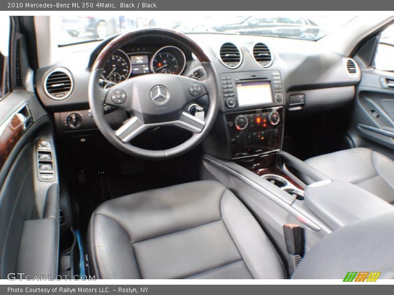 Black / Black 2010 Mercedes-Benz ML 350 4Matic
