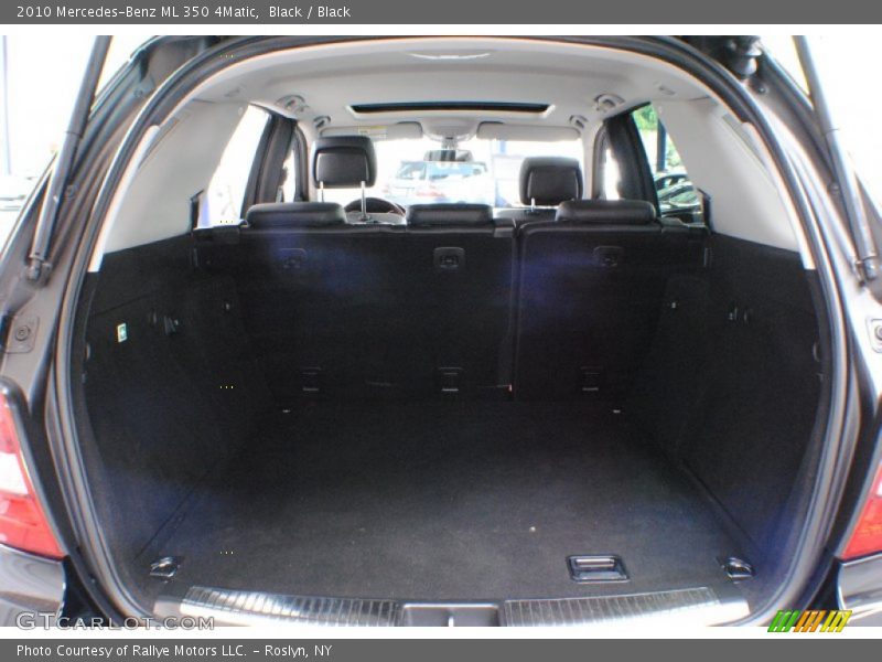 Black / Black 2010 Mercedes-Benz ML 350 4Matic