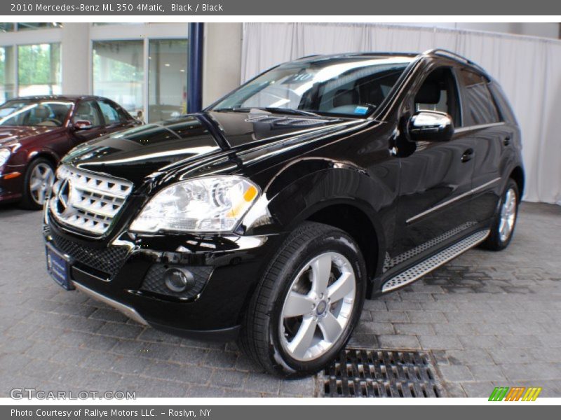 Black / Black 2010 Mercedes-Benz ML 350 4Matic
