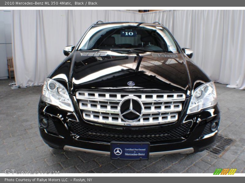 Black / Black 2010 Mercedes-Benz ML 350 4Matic