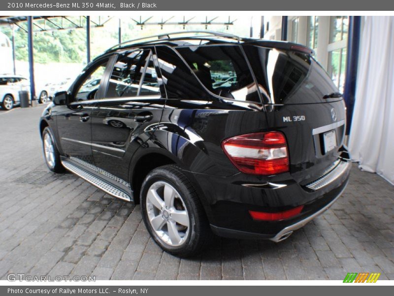 Black / Black 2010 Mercedes-Benz ML 350 4Matic