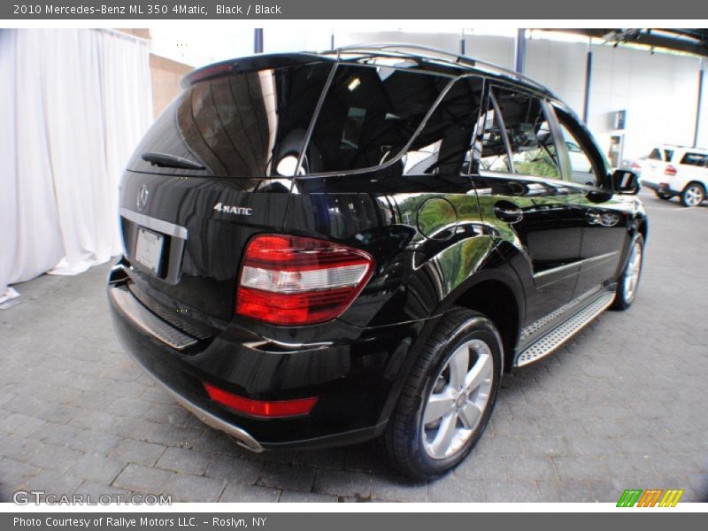 Black / Black 2010 Mercedes-Benz ML 350 4Matic