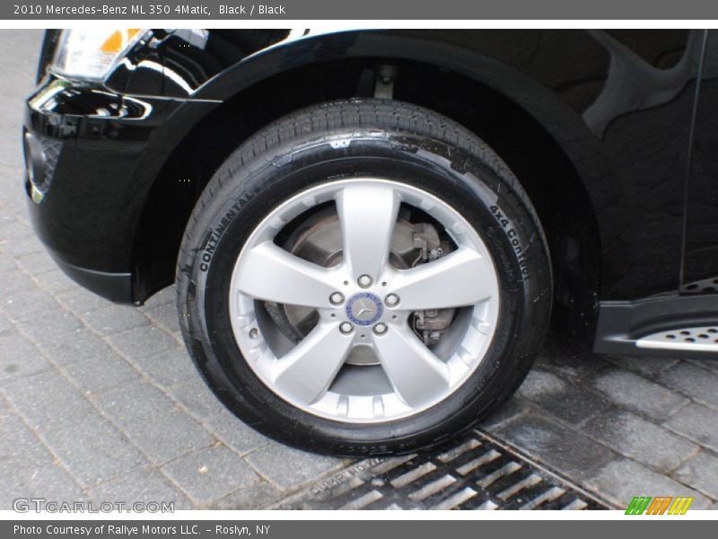 Black / Black 2010 Mercedes-Benz ML 350 4Matic