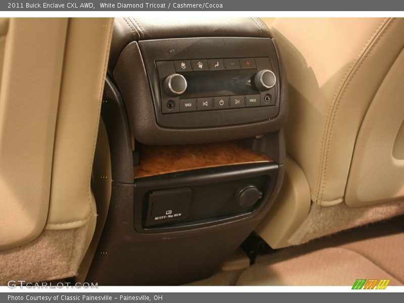 White Diamond Tricoat / Cashmere/Cocoa 2011 Buick Enclave CXL AWD