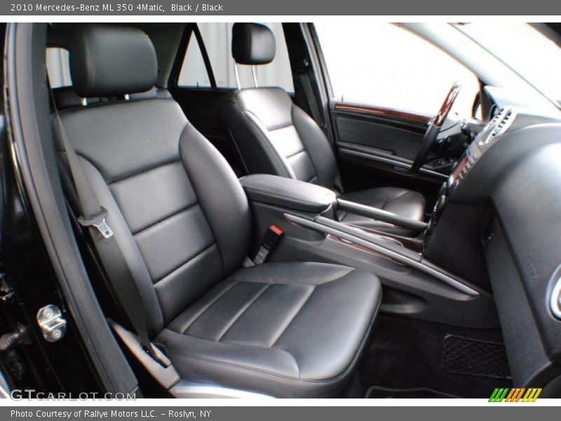Black / Black 2010 Mercedes-Benz ML 350 4Matic