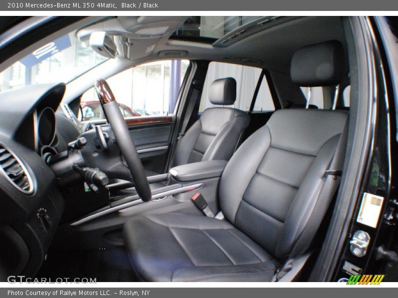 Black / Black 2010 Mercedes-Benz ML 350 4Matic