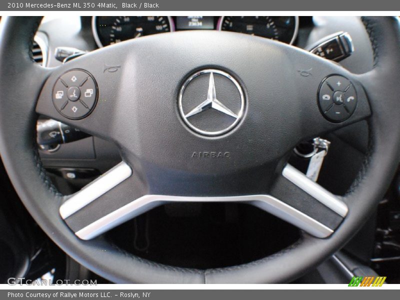Black / Black 2010 Mercedes-Benz ML 350 4Matic