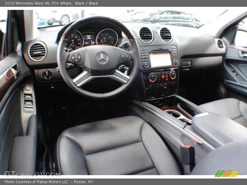 Black / Black 2010 Mercedes-Benz ML 350 4Matic