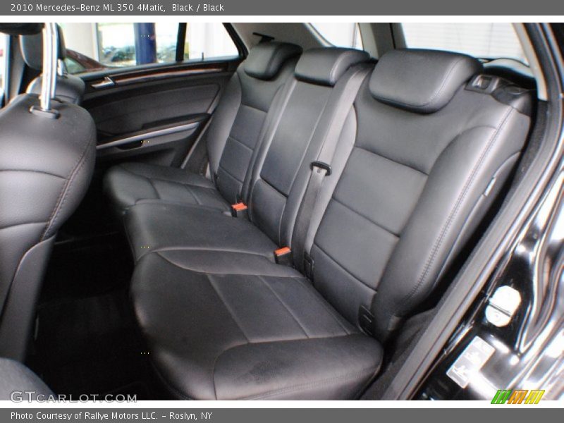 Black / Black 2010 Mercedes-Benz ML 350 4Matic