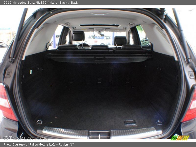 Black / Black 2010 Mercedes-Benz ML 350 4Matic