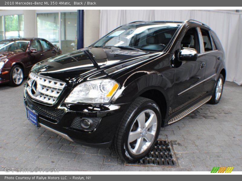 Black / Black 2010 Mercedes-Benz ML 350 4Matic