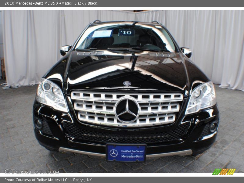 Black / Black 2010 Mercedes-Benz ML 350 4Matic