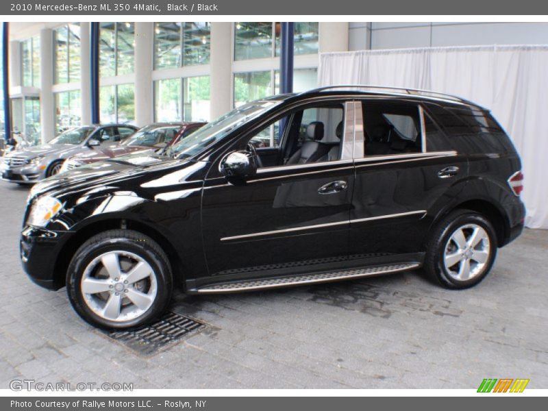 Black / Black 2010 Mercedes-Benz ML 350 4Matic