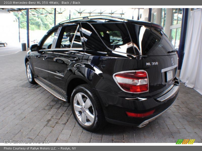 Black / Black 2010 Mercedes-Benz ML 350 4Matic