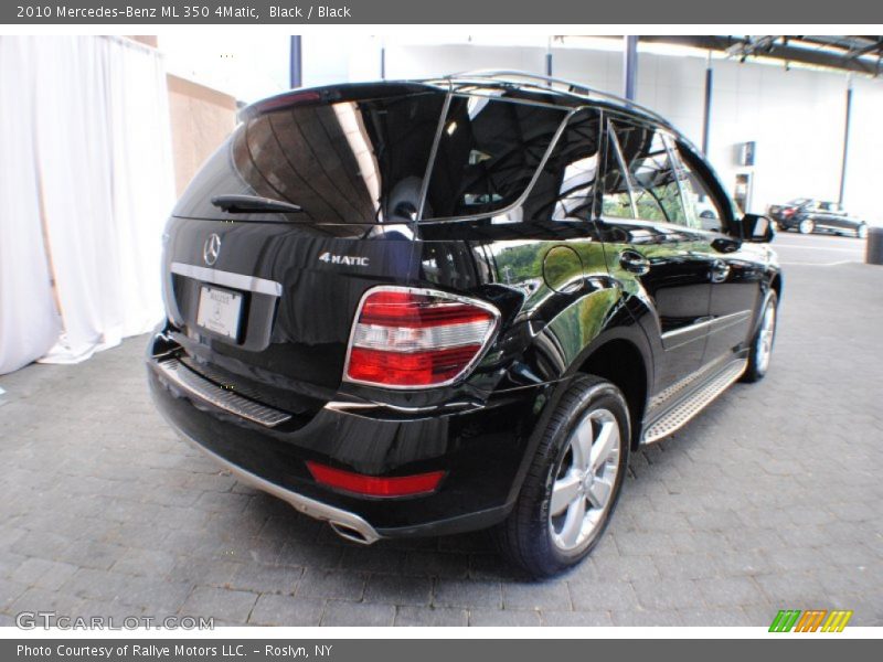 Black / Black 2010 Mercedes-Benz ML 350 4Matic